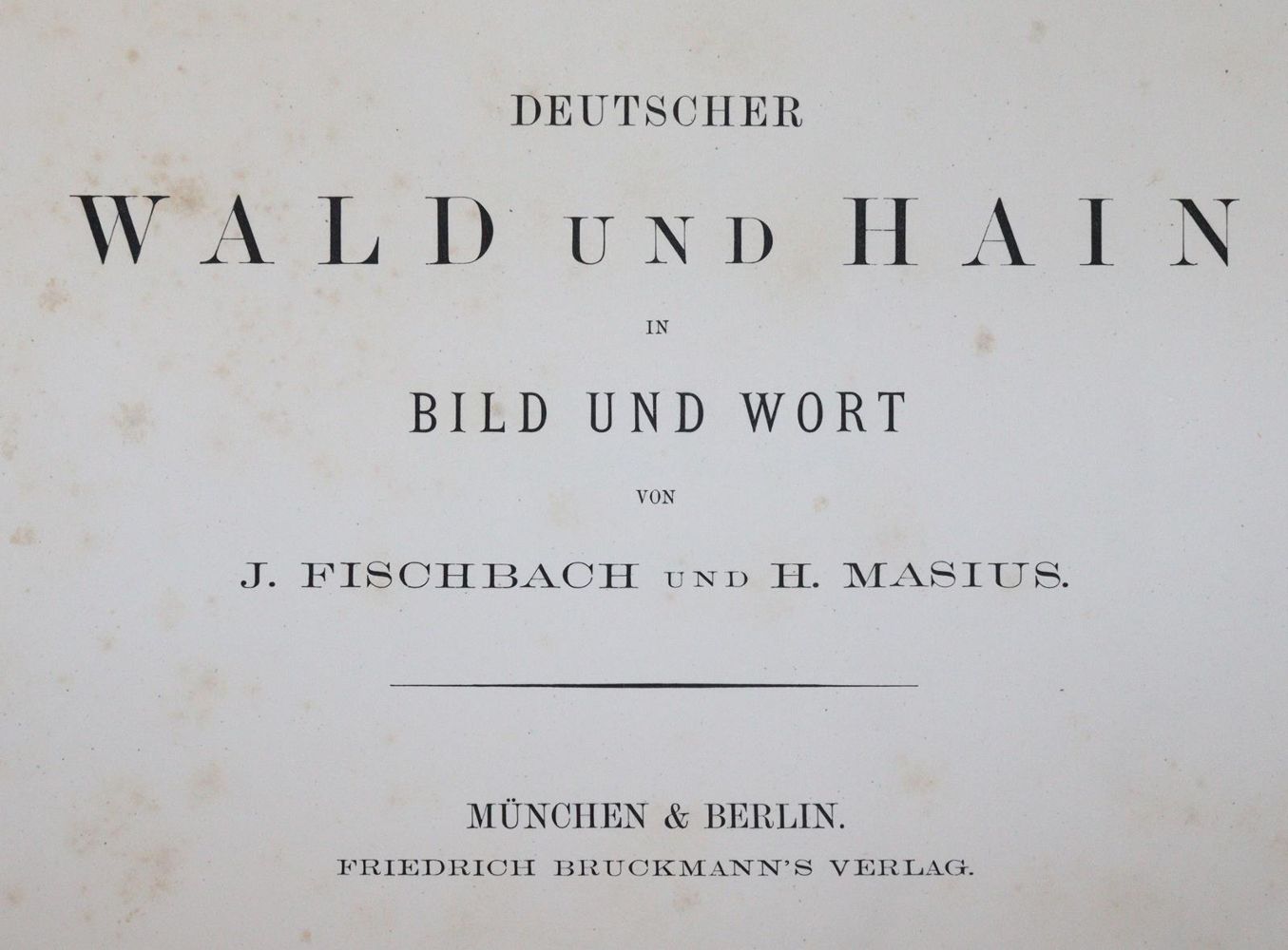 Große Abbildung Nr.3: 144-1310 Fischbach,J. u. H.Masius.: (Botanik)