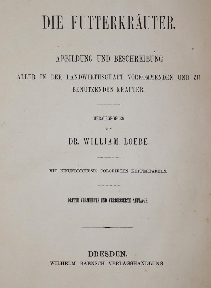Große Abbildung Nr.1: 144-1321 Loebe,W. (Hrsg.).: (Botanik)
