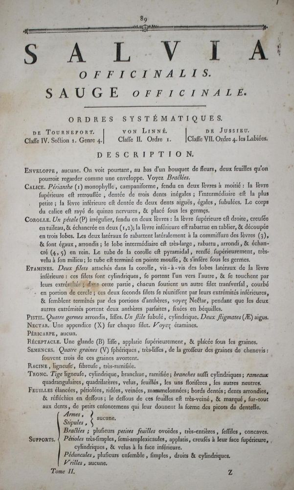 Große Abbildung Nr.5: 144-1326 [Regnault, Nicolas François und Geneviève de Nangis Regnault].: (Botanik)