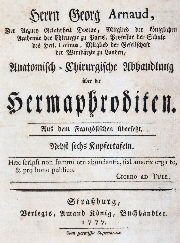 Große Abbildung Nr.1: 144-1337 Arnaud (de Ronsil),G.: (Medizin)