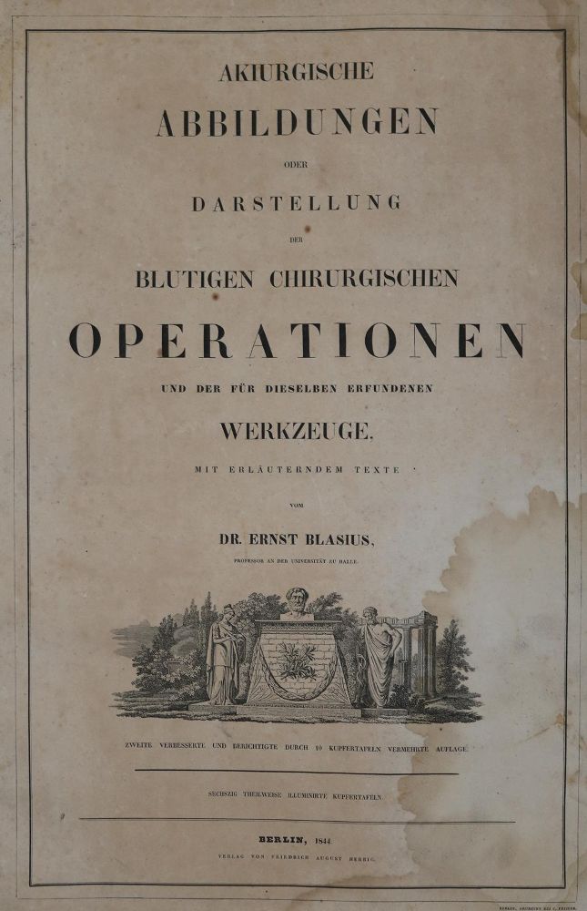 Große Abbildung Nr.1: 144-1347 Blasius,E.: (Medizin)