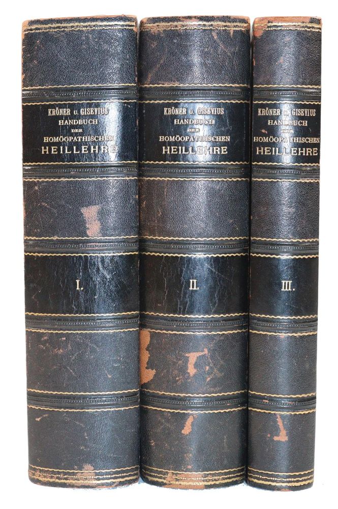 Große Abbildung Nr.2: 144-1391 Kröner,E. u. F.Gisevius (Hrsg.).: (Medizin, Homöopathie)