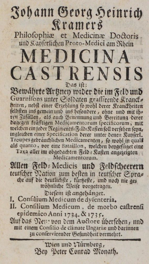 Große Abbildung Nr.1: 144-1399 Kramer,J.G.H.: (Medizin)