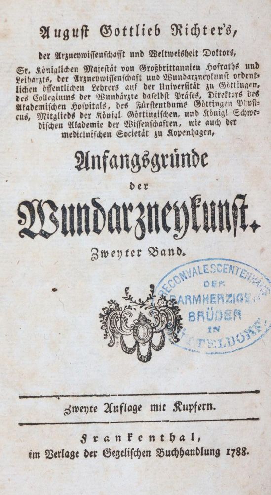Große Abbildung Nr.1: 144-1425 Richter,A.G.: (Medizin)