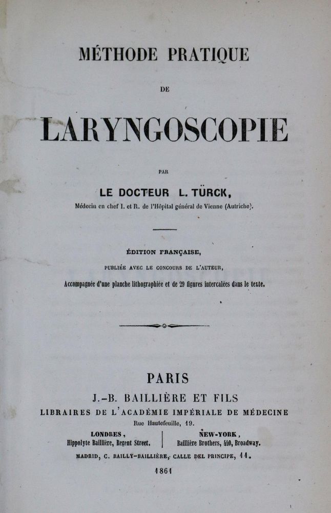 Große Abbildung Nr.2: 144-1436 Türck,L.: (Medizin)