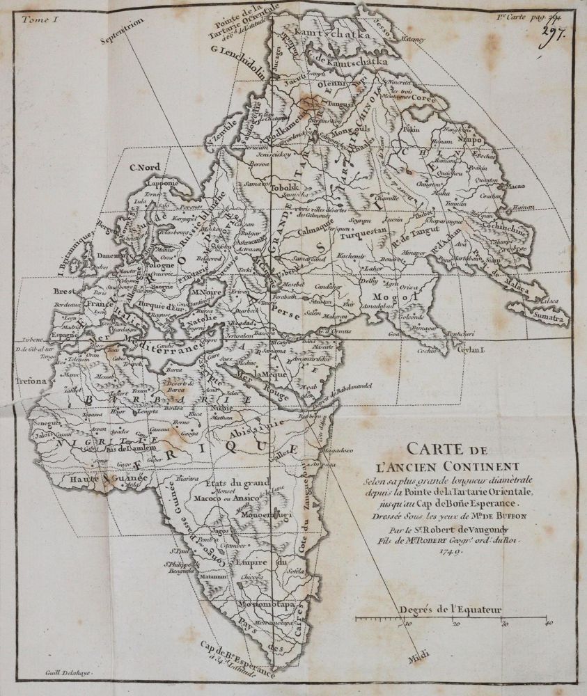 Große Abbildung Nr.1: 144-1447 (Buffon,G.L.L.).: (Zoologie)