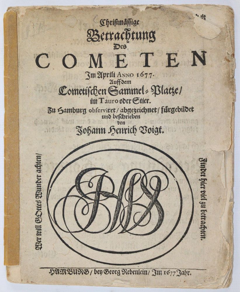 Große Abbildung Nr.1: 144-1495 Voigt,J.H.: (Verschiedene Gebiete - Varia, Astronomie, Kometen)