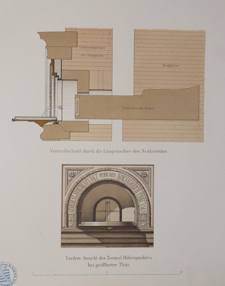 Große Abbildung Nr.2: 144-1499 Normal-Hoehenpunkt, Der,: (Verschiedene Gebiete - Varia, Astronomie)