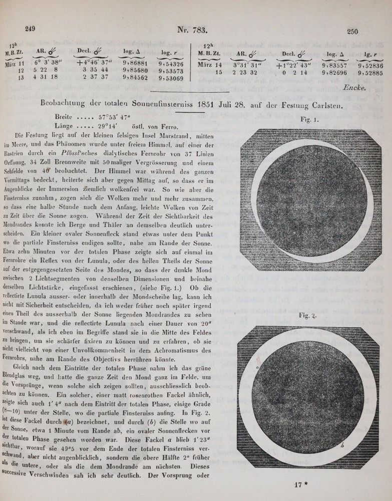 Große Abbildung Nr.4: 144-1502 Schumacher,H.C. (Hrsg.).: (Verschiedene Gebiete - Varia, Astronomie)