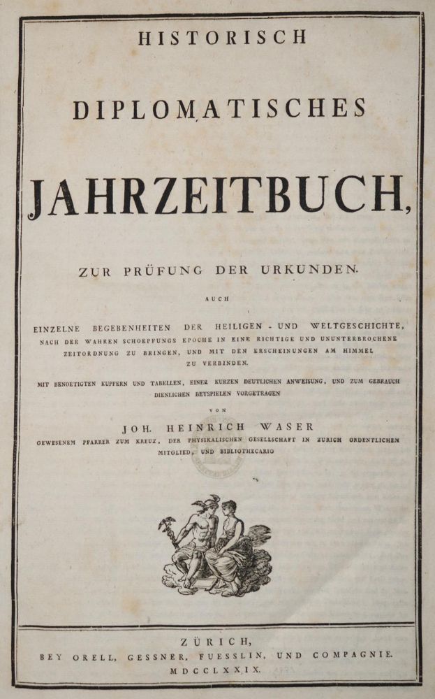 Große Abbildung Nr.2: 144-1504 Waser,J.H.: (Verschiedene Gebiete - Varia, Astronomie)