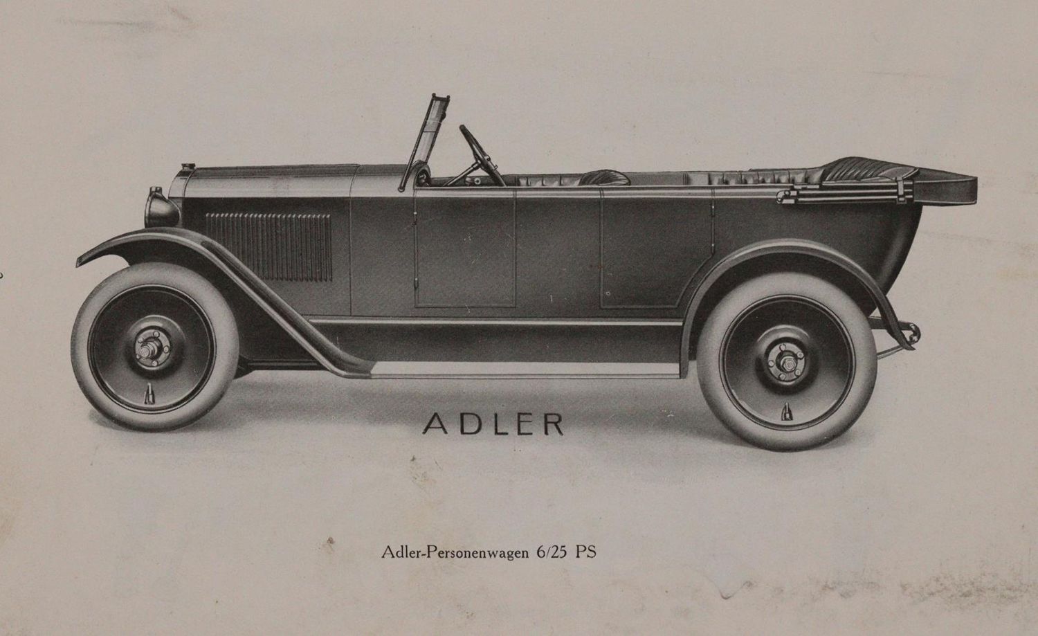 Große Abbildung Nr.4: 144-1506 Adler.: (Verschiedene Gebiete - Varia, Auto)