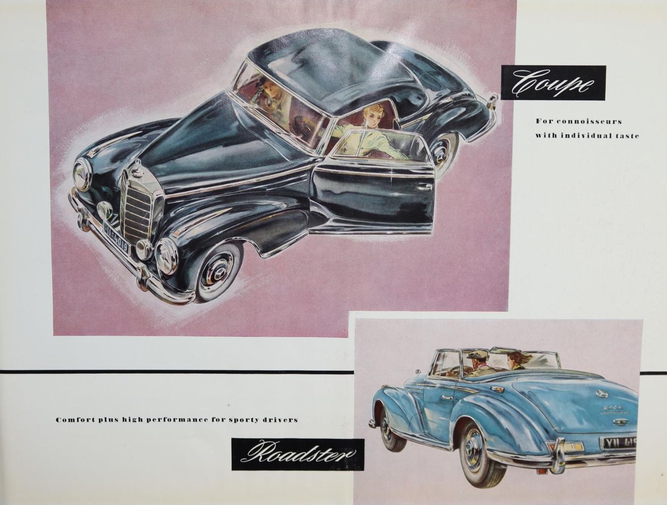 Große Abbildung Nr.1: 144-1509 Mercedes-Benz.: (Verschiedene Gebiete - Varia, Auto)