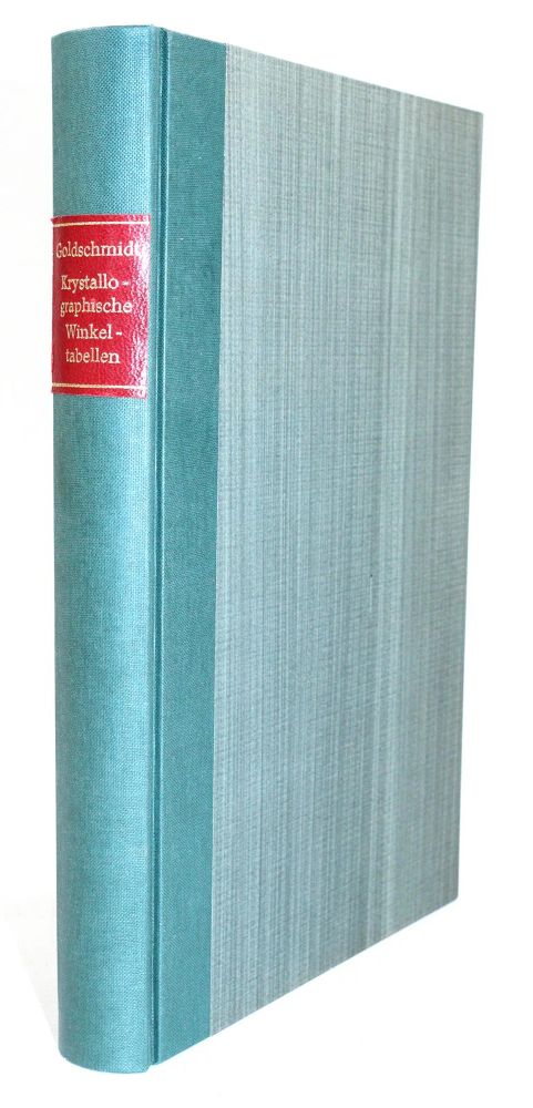 Große Abbildung Nr.3: 144-1541 Goldschmidt,V.: (Verschiedene Gebiete - Varia, Geologie - Mineralogie u. Paläontologie)