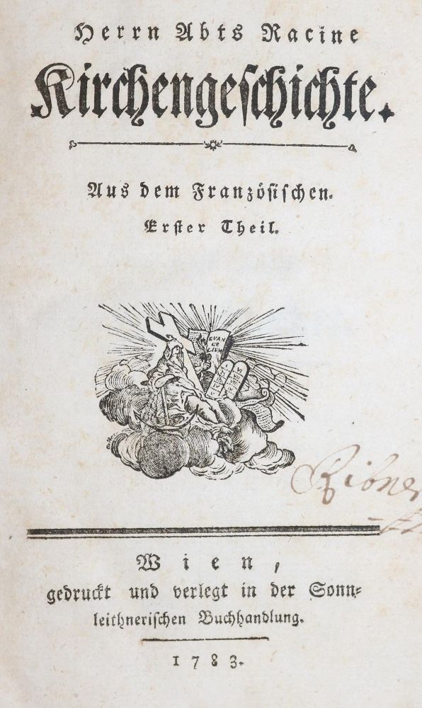 Große Abbildung Nr.1: 144-155 Racine,(B.).: (Alte Drucke, Handschriften und Theologie)