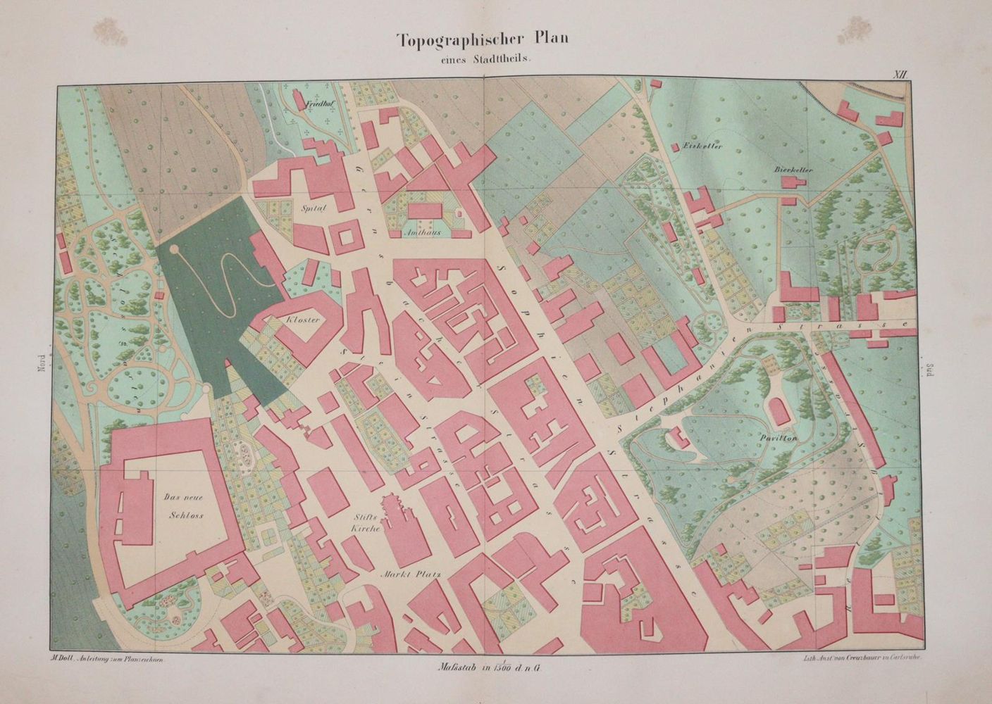 Große Abbildung Nr.5: 144-1557 Doll,M.: (Verschiedene Gebiete - Varia, Kartographie)