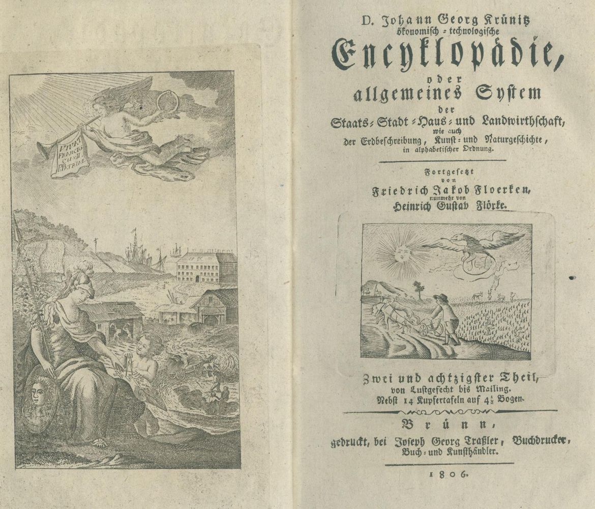 Große Abbildung Nr.2: 144-1562 Krünitz,J.G.: (Verschiedene Länder - Geschichte, Magnetismus)