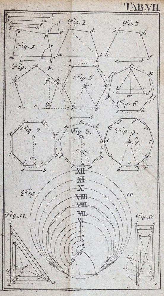Große Abbildung Nr.5: 144-1580 Hederich,B.: (Verschiedene Gebiete - Varia, Mathematik)