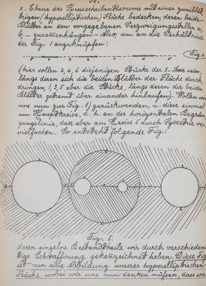 Große Abbildung Nr.3: 144-1586 Klein,F.: (Verschiedene Gebiete - Varia, Mathematik)