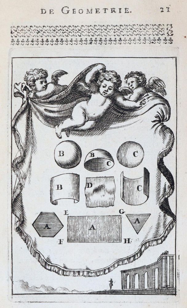 Große Abbildung Nr.2: 144-1590 (Le Clerc,S.).: (Verschiedene Gebiete - Varia, Mathematik)