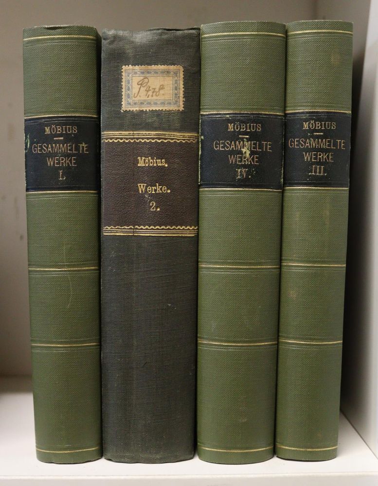 Große Abbildung Nr.3: 144-1592 Möbius,A.F.: (Verschiedene Gebiete - Varia, Mathematik)