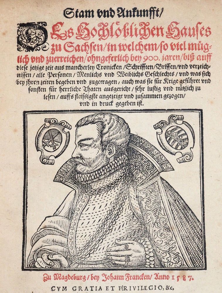 Große Abbildung Nr.1: 144-160 (Krauss,W.).: (Sachsen)