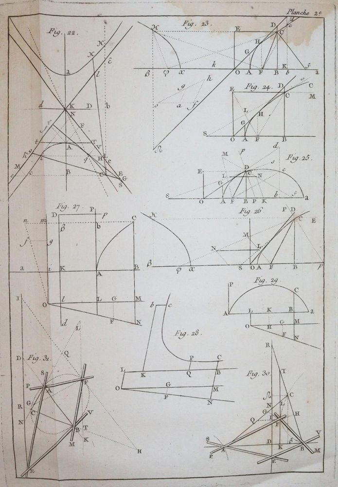 Große Abbildung Nr.4: 144-1600 Reyneau,C.R.: (Verschiedene Gebiete - Varia, Mathematik)