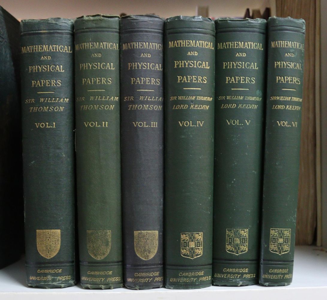 Große Abbildung Nr.2: 144-1601 Thomson,W.: (Verschiedene Gebiete - Varia, Mathematik)