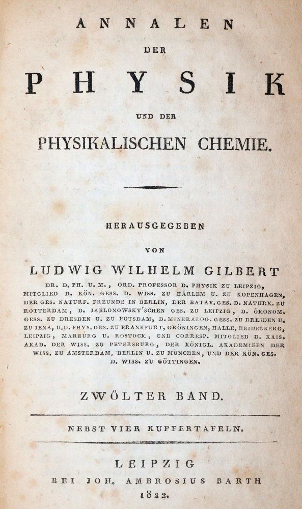 Große Abbildung Nr.1: 144-1633 Faraday,(M.).: (Verschiedene Gebiete - Varia, Physik)