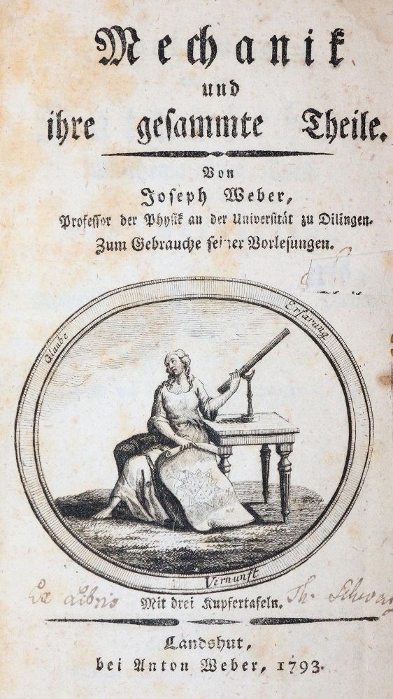 Große Abbildung Nr.1: 144-1637 Weber,J.: (Verschiedene Gebiete - Varia, Physik)