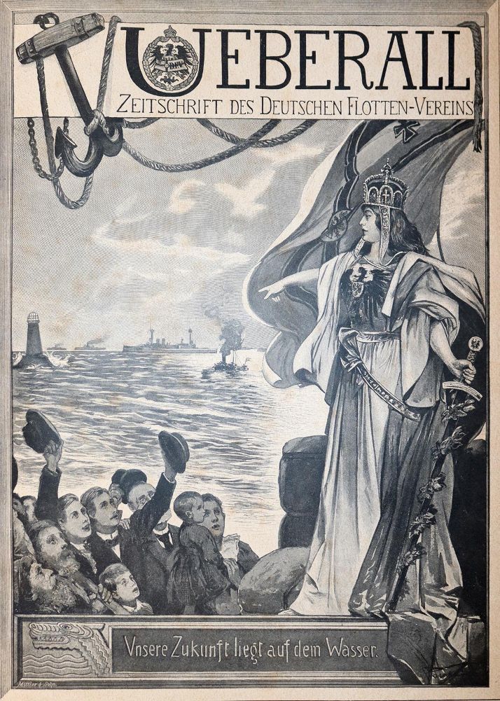 Große Abbildung Nr.4: 144-1650 Ueberall.: (Verschiedene Gebiete - Varia, Seewesen)