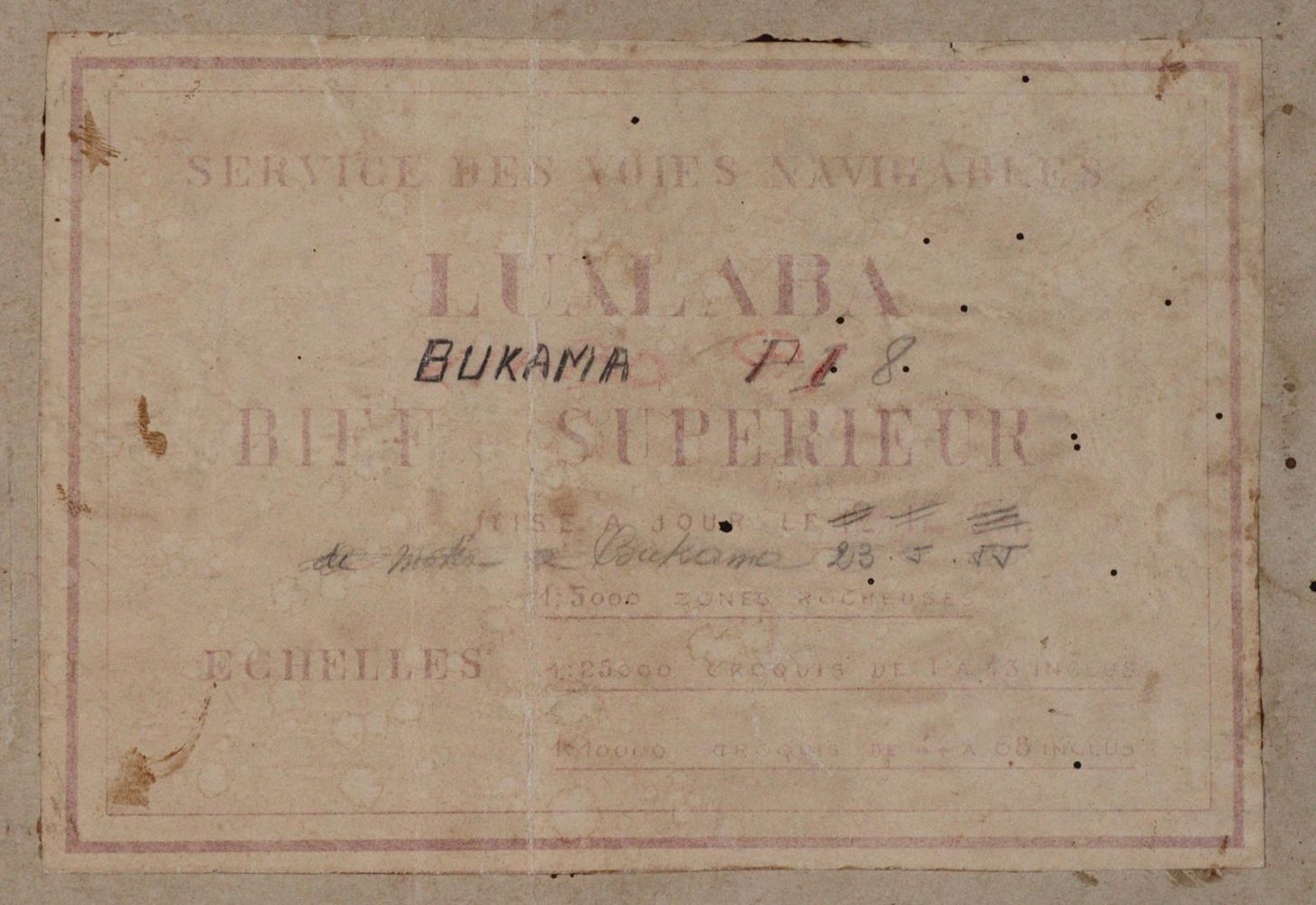 Große Abbildung Nr.1: 144-1675 Lualaba.: (Afrika, Kongo)