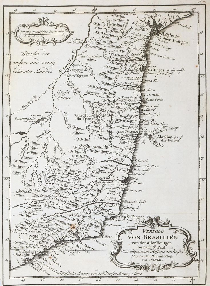Große Abbildung Nr.1: 144-1682 Allgemeine Historie der Reisen: (Amerika)