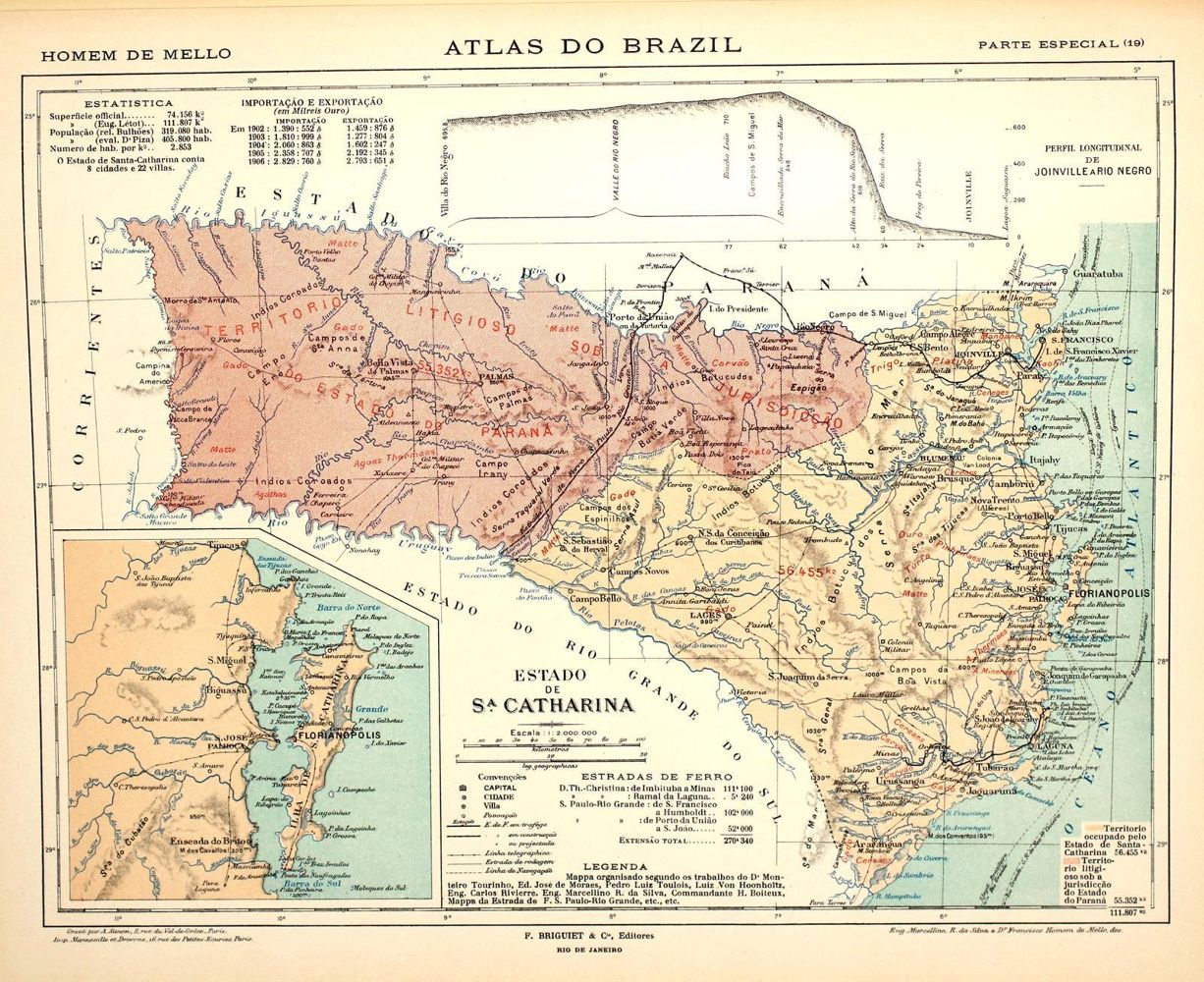 Große Abbildung Nr.3: 144-1687 Brasilien.: (Amerika)
