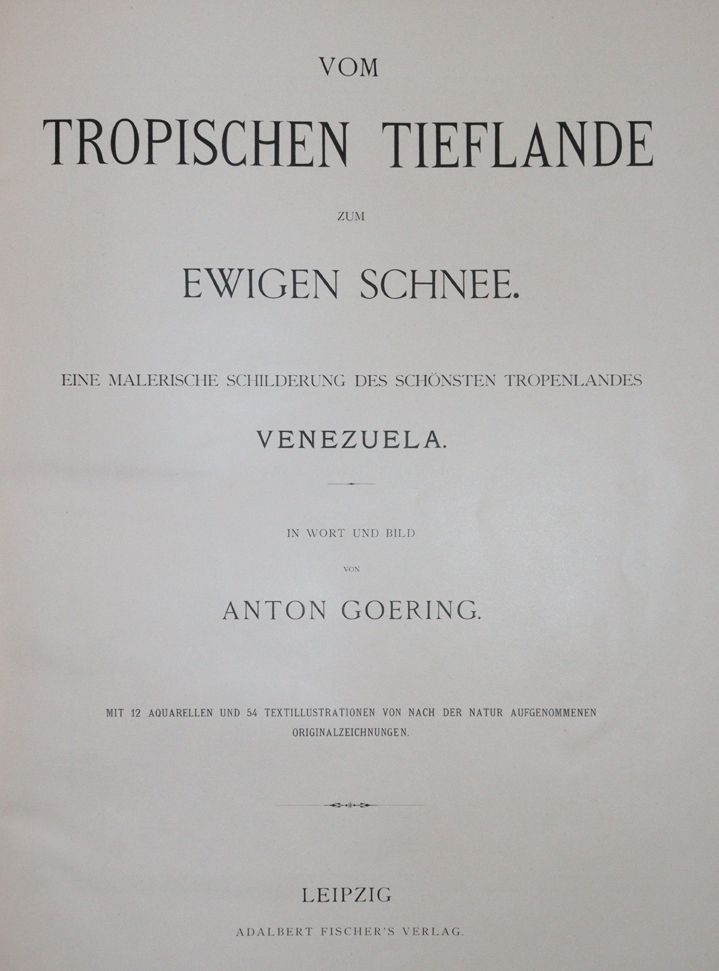 Große Abbildung Nr.1: 144-1689 Goering,A.: (Amerika)