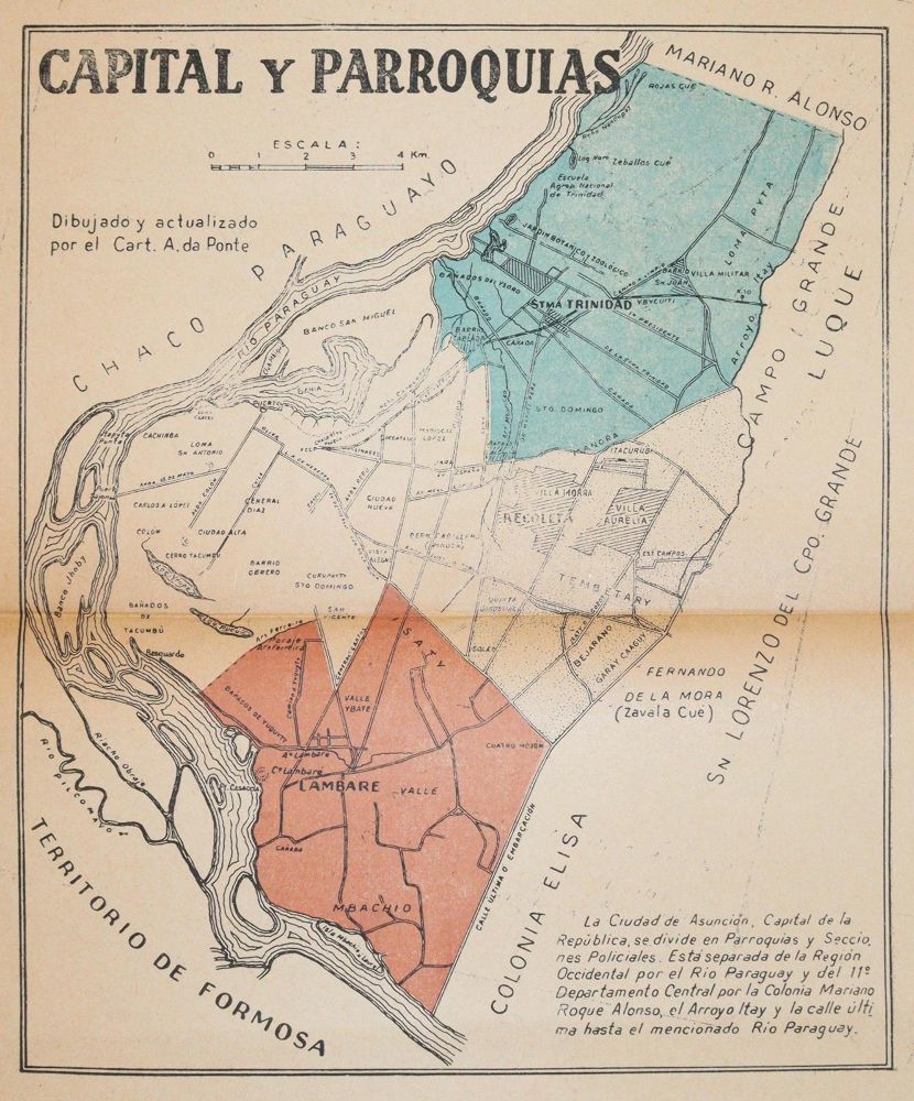Große Abbildung Nr.3: 144-1696 Ponte,A.da. (Hrsg.).: (Amerika, Paraguay)