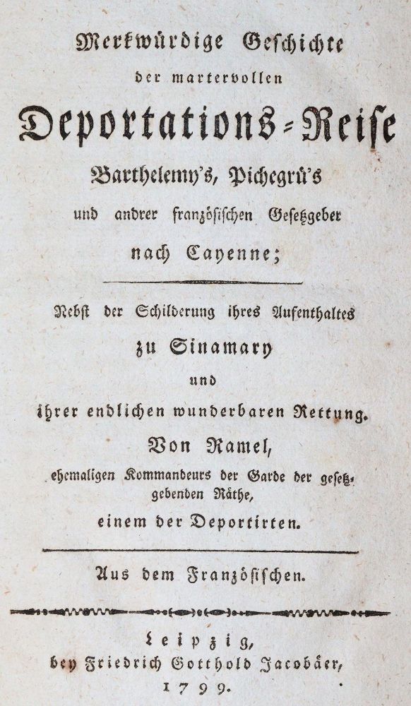Große Abbildung Nr.1: 144-1699 Ramel,J.P.: (Amerika)
