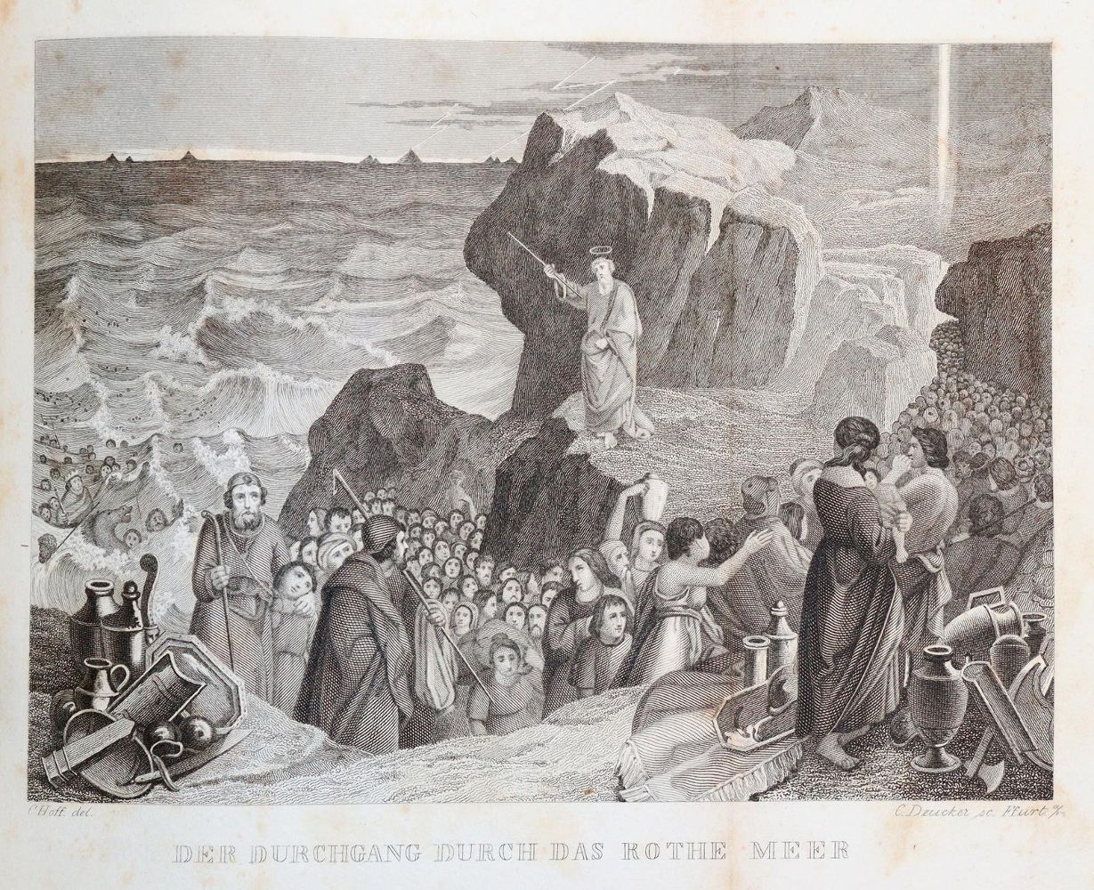 Große Abbildung Nr.4: 144-17 Historischer Auszug: (Bibeln, Herrnhuter)