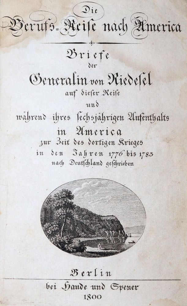 Große Abbildung Nr.1: 144-1700 Riedesel,(F.).: (Amerika)