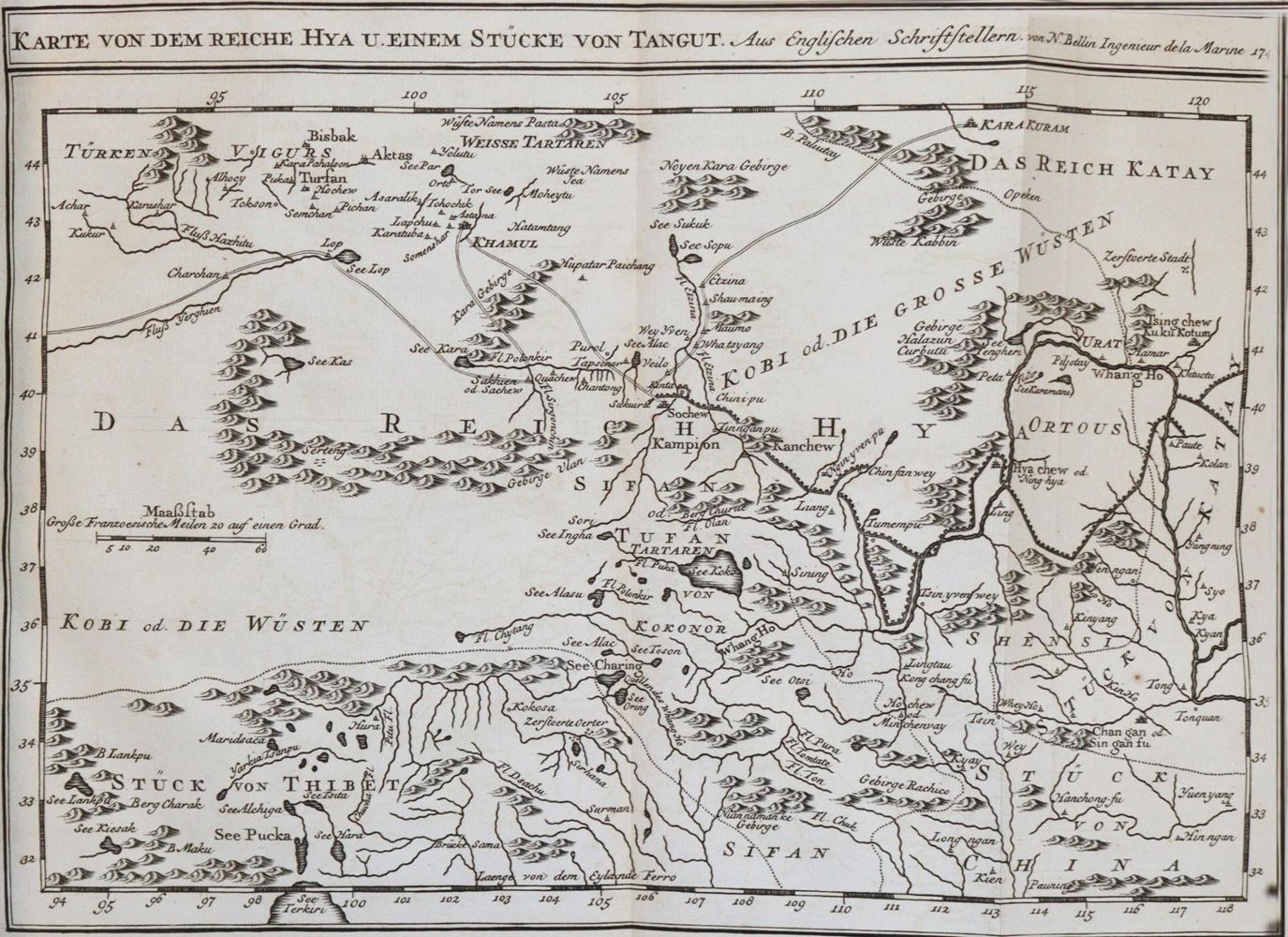 Große Abbildung Nr.3: 144-1715 Allgemeine Historie der Reisen: (Asien)