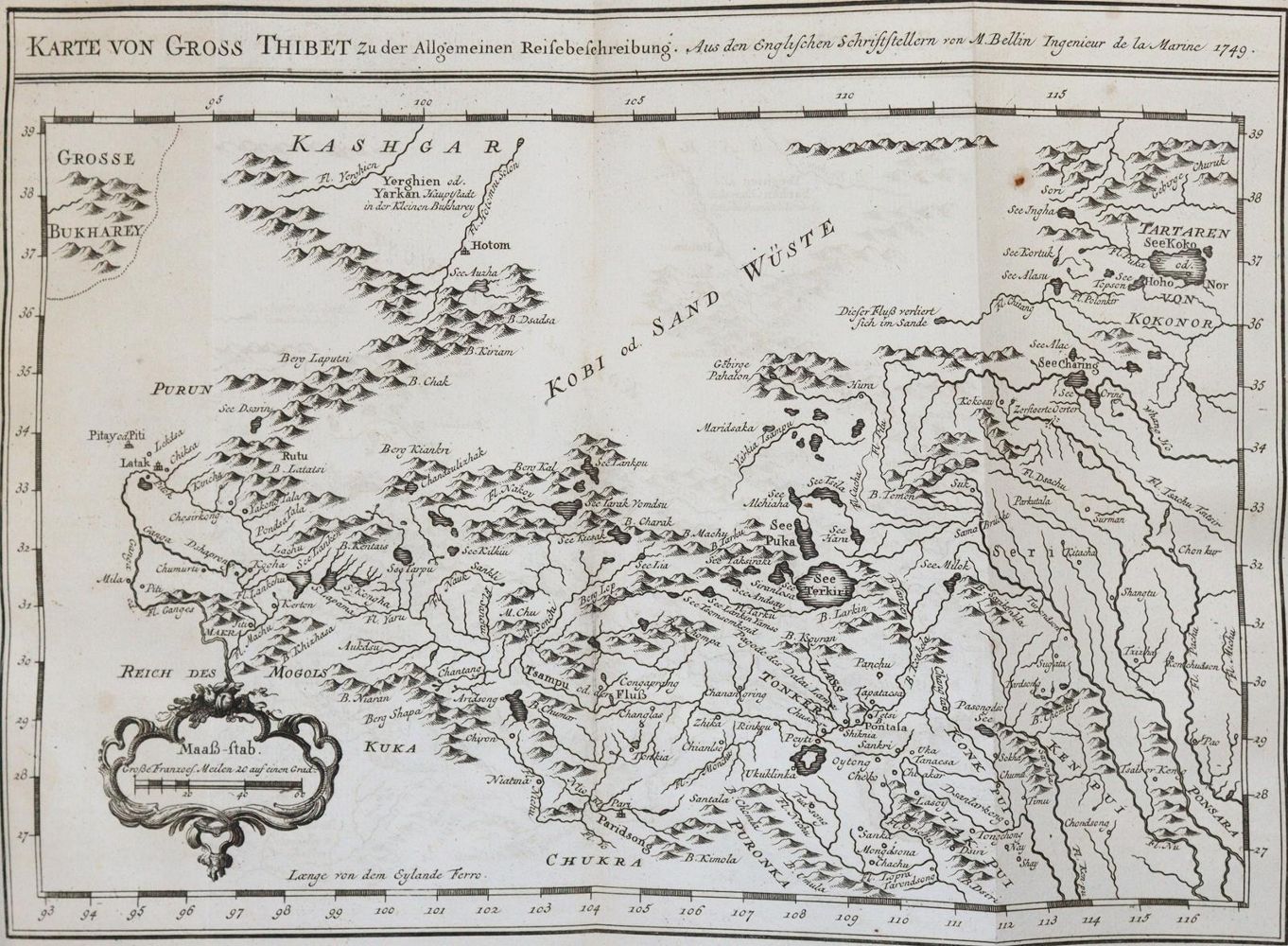 Große Abbildung Nr.5: 144-1715 Allgemeine Historie der Reisen: (Asien)
