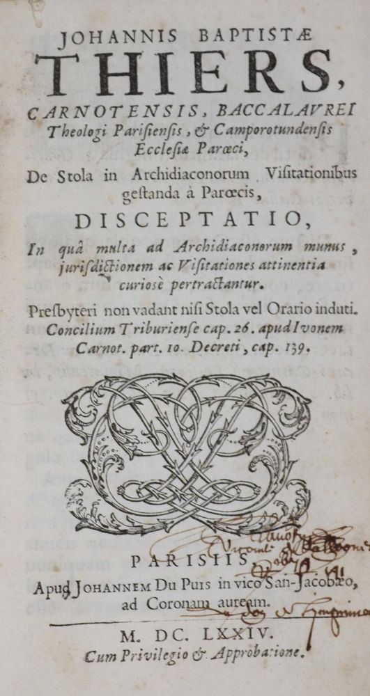 Große Abbildung Nr.5: 144-172 Sammlung: (Alte Drucke, Handschriften und Theologie)