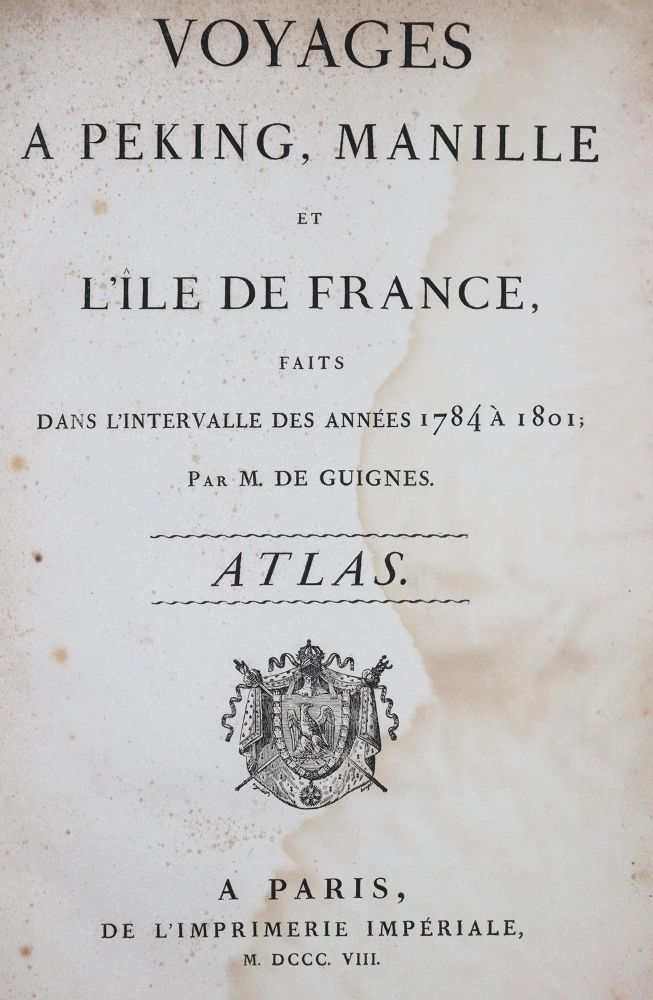 Große Abbildung Nr.6: 144-1723 Guignes,(L.J.)de.: (Asien, China)