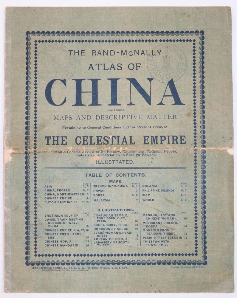 Große Abbildung Nr.6: 144-1726 Rand-McNally. (Hrsg.).: (Asien, China)