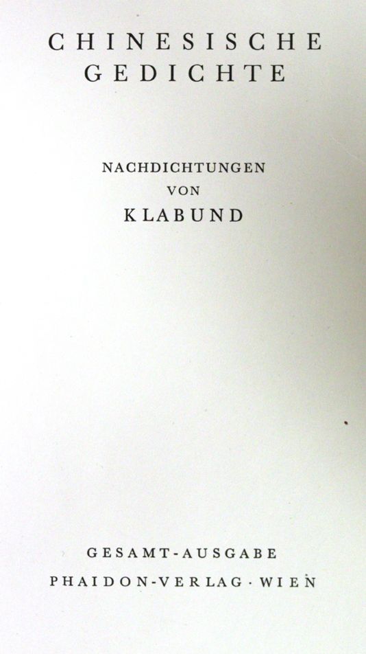 Große Abbildung Nr.1: 144-1727 Sammlung: (Asien, China)