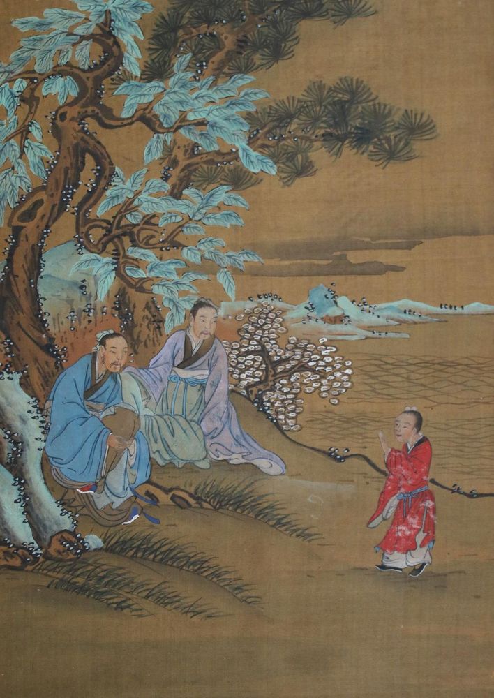 Große Abbildung Nr.2: 144-1728 Album: (Asien, China, Seidenmalerei)