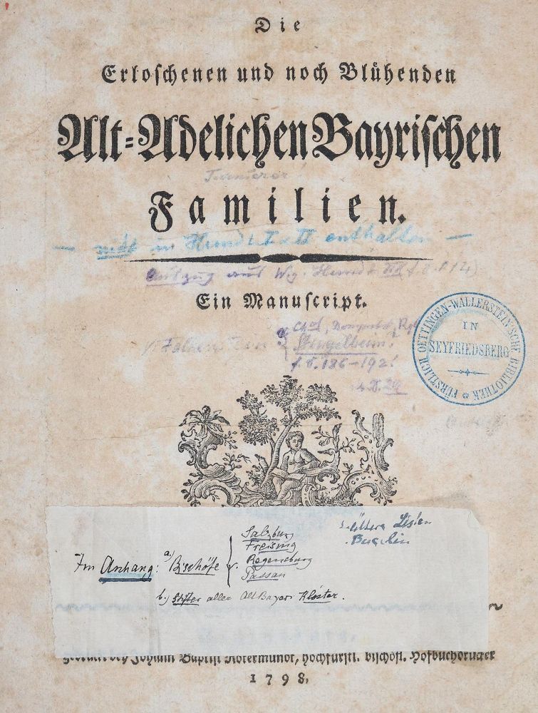 Große Abbildung Nr.1: 144-1757 (Stinglhaim,C.v.).: (Deutschland, Bayern)