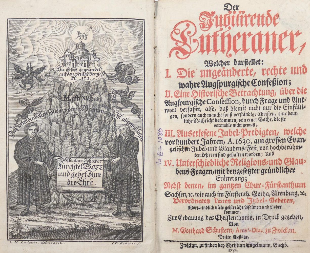 Große Abbildung Nr.1: 144-176 Sammlung: (Alte Drucke, Handschriften und Theologie)