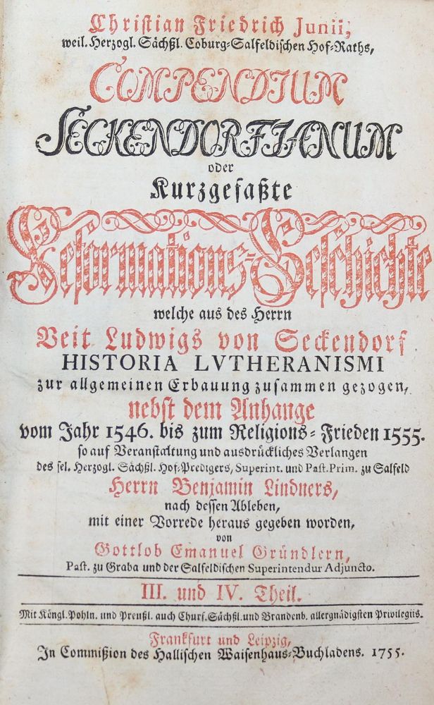 Große Abbildung Nr.22: 144-176 Sammlung: (Alte Drucke, Handschriften und Theologie)