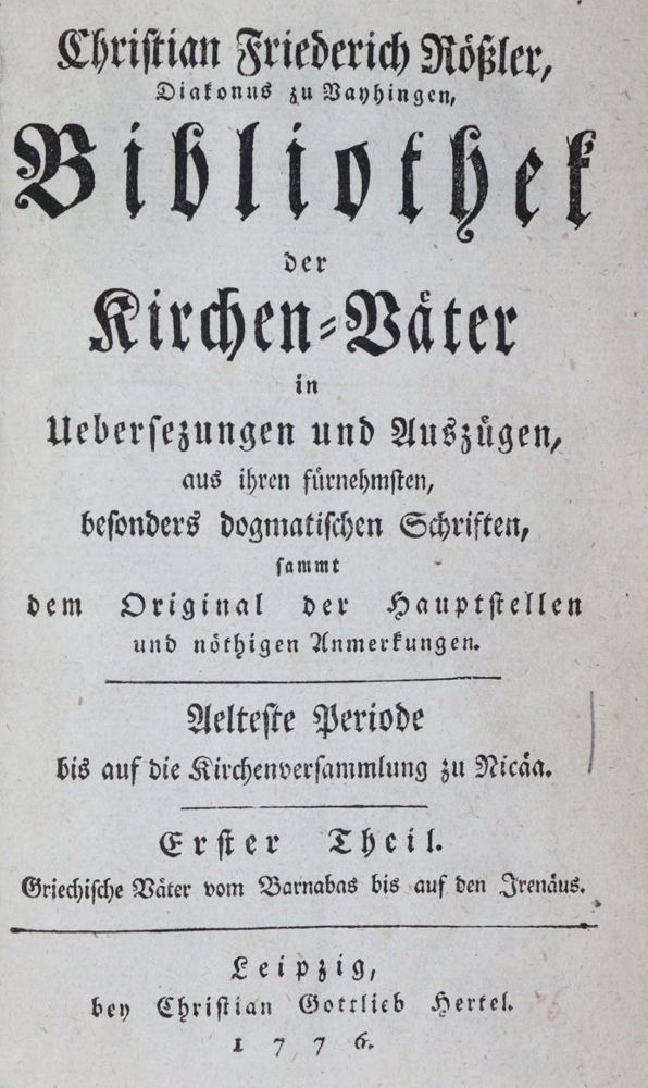 Große Abbildung Nr.1: 144-177 Sammlung: (Alte Drucke, Handschriften und Theologie)