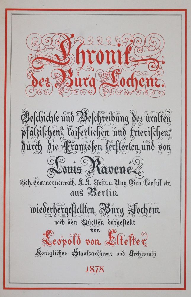 Große Abbildung Nr.1: 144-1775 Eltester,L.v.: (Deutschland, Cochem)